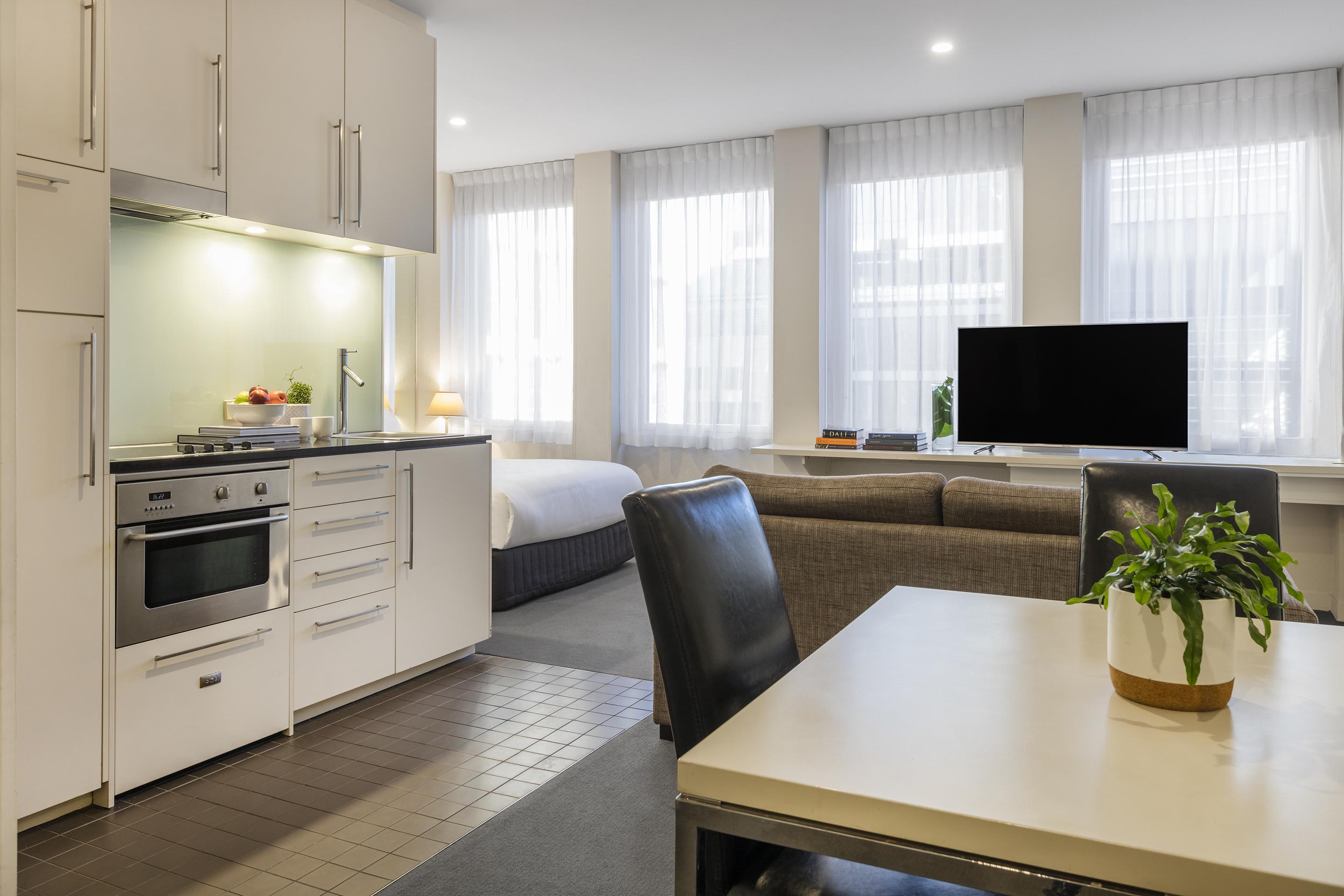 Oaks Melbourne On Collins Suites Bagian luar foto