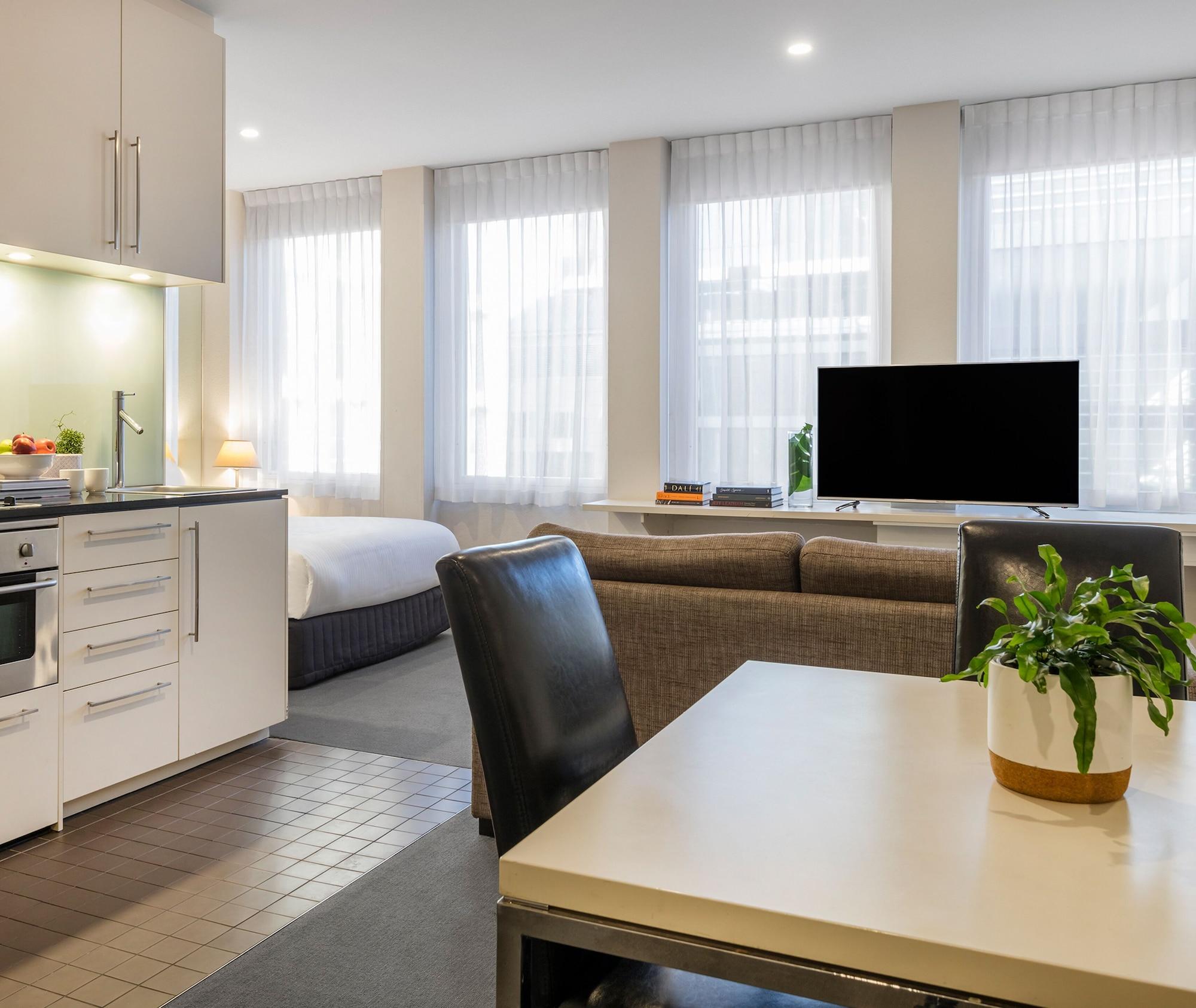 Oaks Melbourne On Collins Suites Bagian luar foto