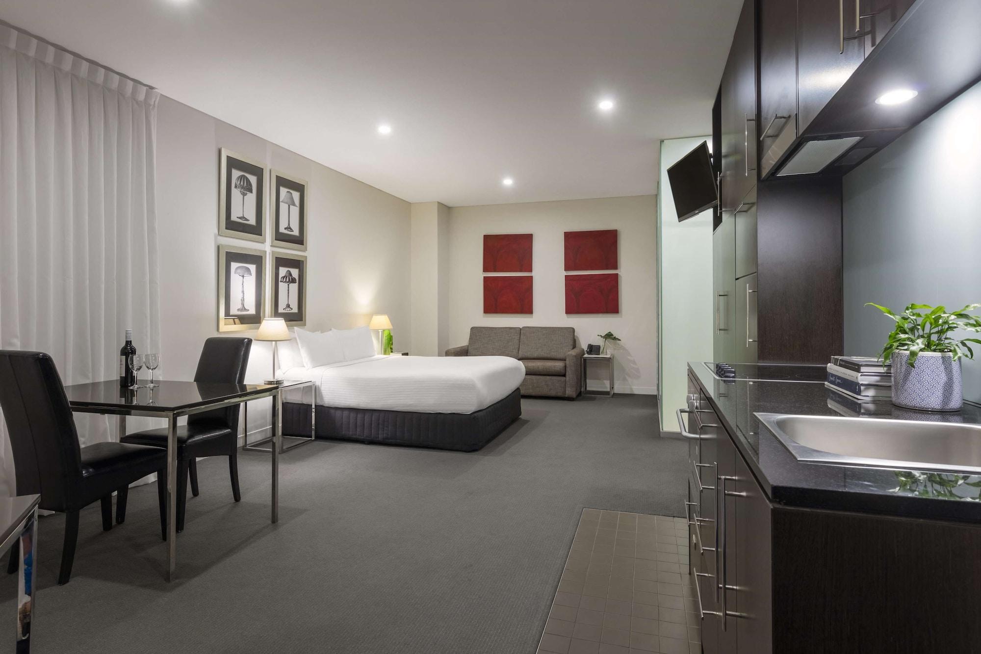 Oaks Melbourne On Collins Suites Bagian luar foto