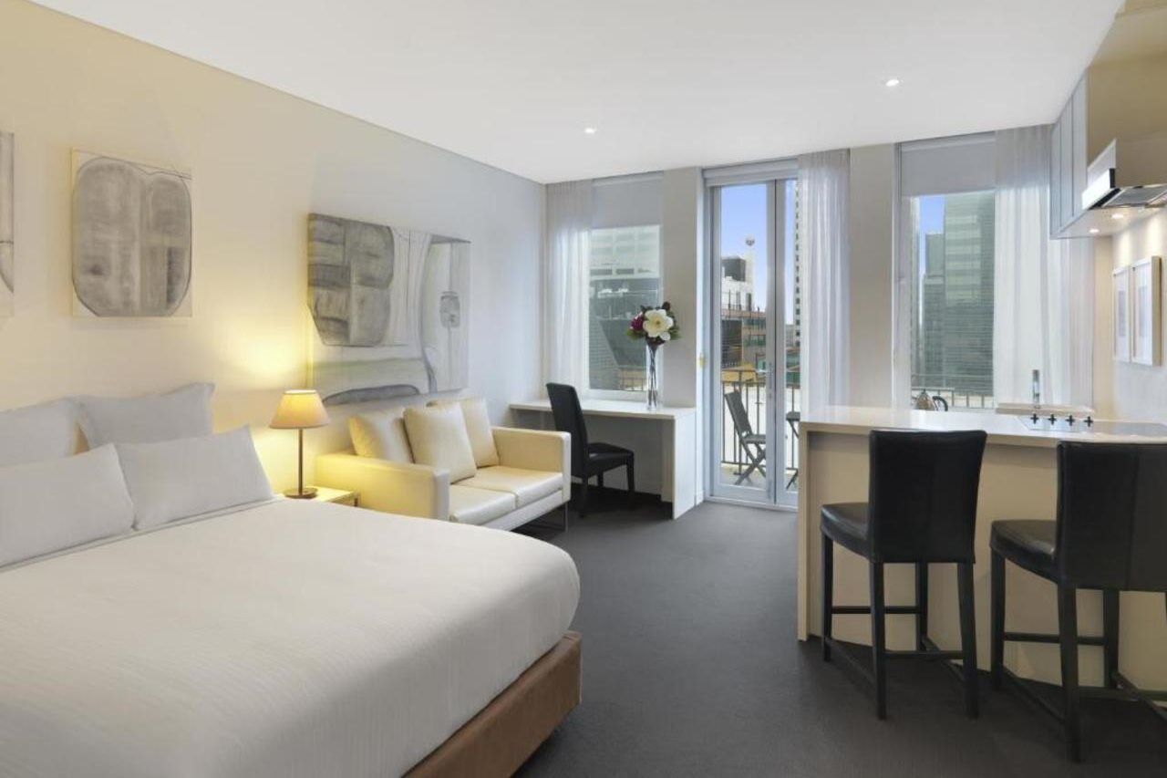 Oaks Melbourne On Collins Suites Bagian luar foto